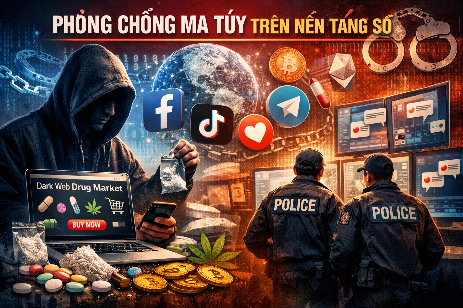 Nền tảng số và trách nhiệm trong phòng, chống ma túy thời đại số